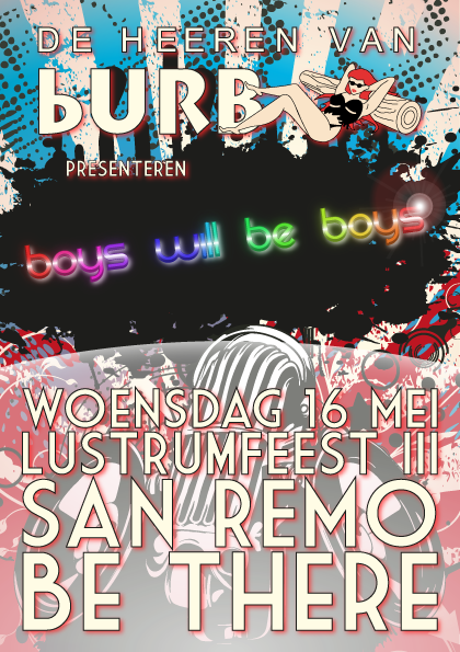 Boys Will Be Boys Flyer